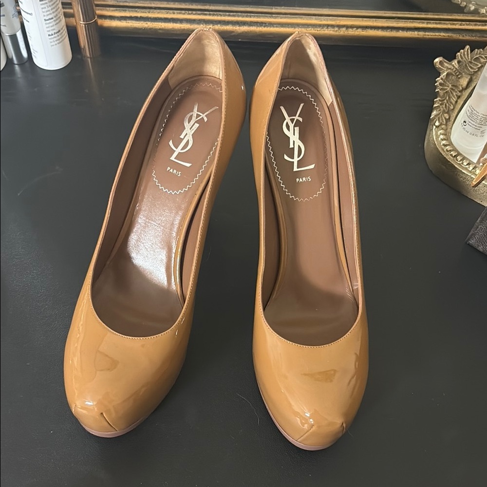 Yves Saint Laurent Women's Camel Heels